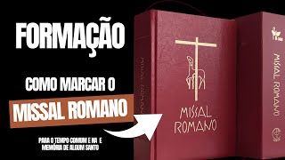 Formação - Como marcar o Missal Romano no Tempo Comum e na memória de algum santo screenshot 2
