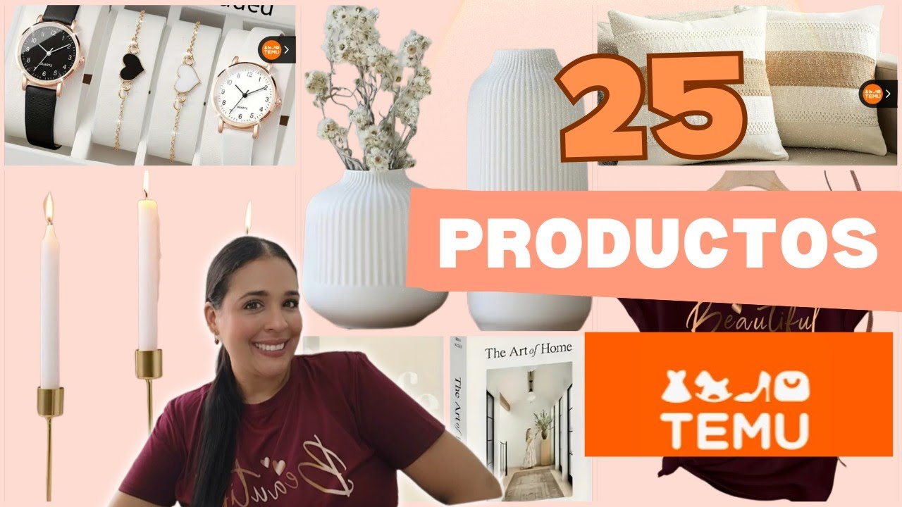 TEMU: Pedí 25 Productos y esto me LLEGÓ 🧡🇨🇴 con 💰PRECIOS 💵 #temucolombia #temuhaul