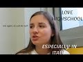 productive high school vlog in Italy (plus a very productive day)