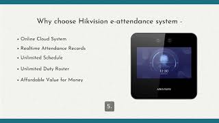 Hikvision e-attendance System screenshot 3