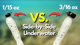 Light vs Heavy Ned Jig Heads Underwater (What Really Happens?)