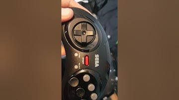 Sega Mega Drive 8 Button Wireless Control Pad Unboxing