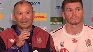 Eddie Jones questioned over George Ford drop || England vs Australia Rugby World Cup