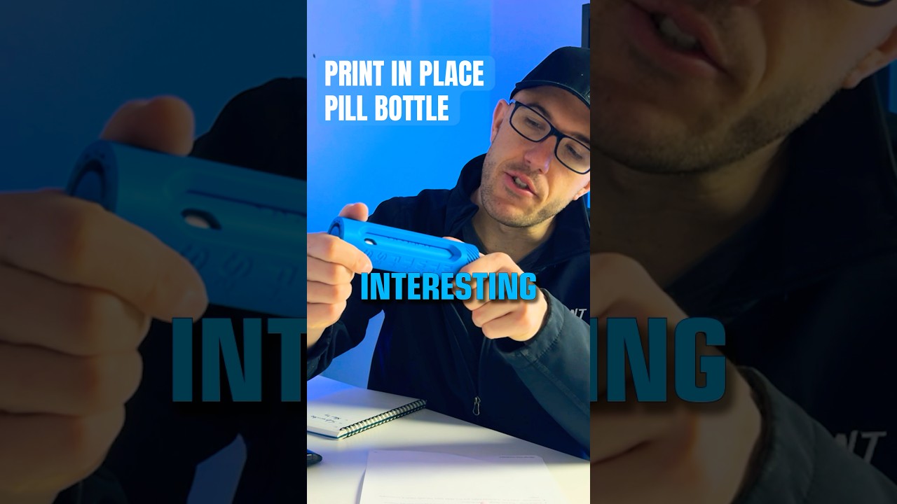 This Pill Organizer Prints Fully Assembled - Here’s How 