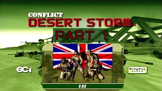 Gulf War Simulator  Conflict Desert Storm  Part 1 Rescue  Ps2 Multiplayer
