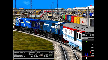 Shunting 12958 Swarna Jayanti Rajdhani Express || Indian Railway In MSTS Open Rail