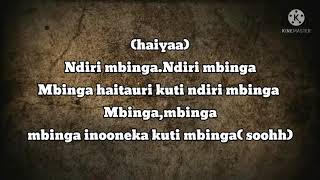 Jah Master _Mbinga(Official Lyric Video)