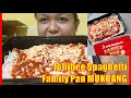 Jollibee spaghetti mukbang