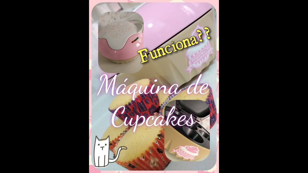 Máquina de Cupcakes. Funciona bien? + Receta bizcocho esponjoso ( ‿ ) YouTube
