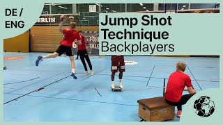Jump Shot Basics - Technique Training - Handballtraining | Handball inspires