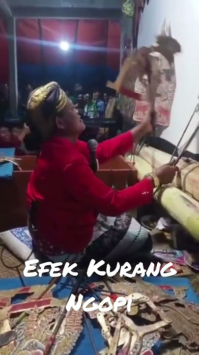 Efek Dalang Kurang Ngopi Rokok Tinggal Sebatang😅 #fypシ #reels #storywa #wayangkulit #budayajawa