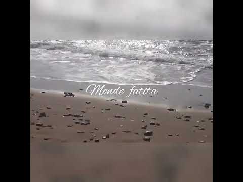 صوت أمواج البحر للراحة والاسترخاء مع منظر الغروب على الشاطئ