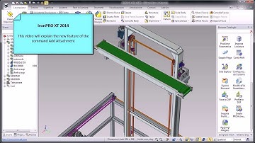 IronCAD Mechanical - Add Attachment