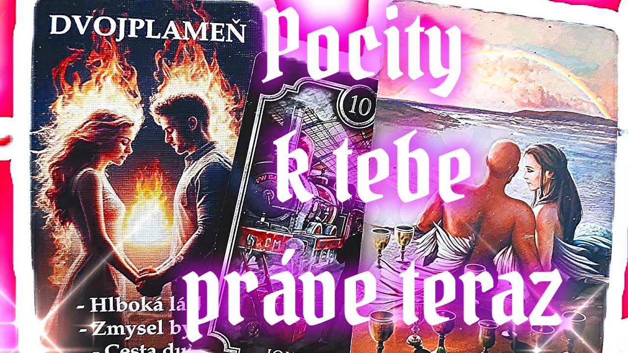 Jeho/jej pocity k TEBE PRÁVE TERAZ 🥂👩‍❤️‍👨🔥🔥