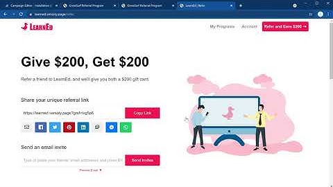 How to create a referral program for your online education business using GrowSurf