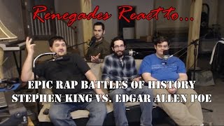 Renegades React to... Epic Rap Battles of History: Stephen King vs. Edgar Allen Poe