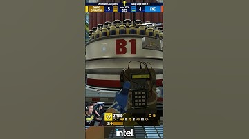 ZywOo INSANE 1v4 Clutch vs fnatic #shorts