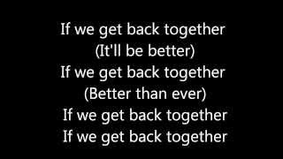 Video thumbnail of "Back Together lyrics - Jesse McCartney"