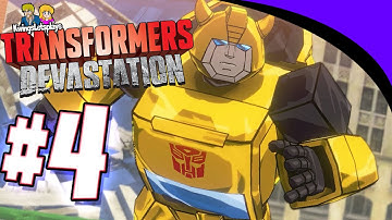 Transformers Devastation: Walkthrough Part 4 Bumblebee Vs Devastator!