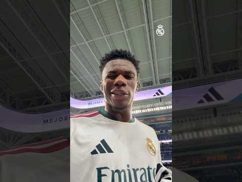 🤳 Hi, Madridistas. Tchouameni has a message for you.