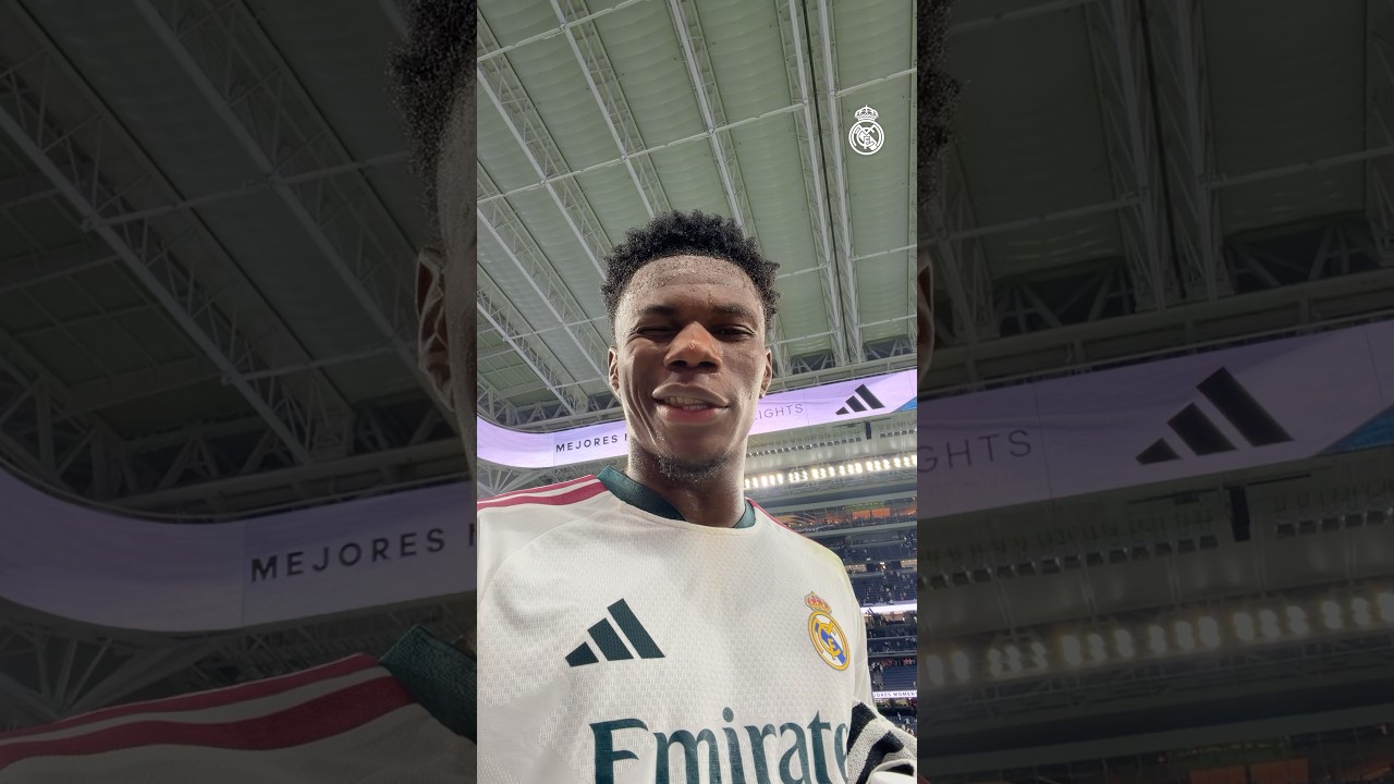 🤳 Hi, Madridistas. Tchouameni has a message for you.