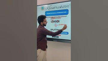 Permutation & Combination #maths #math #shorts