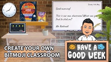 Create your Own Bitmoji Classroom | Google Slides & Seesaw