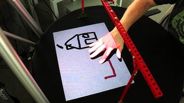 Leap Motion - Projector painting