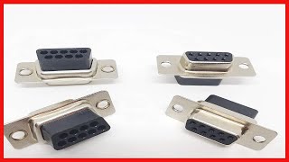 Great product -  Pc Accessories - Connectors Pro 50 Pack DB9 Female D-Sub Crimp Type Connector, 50 P