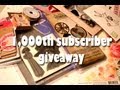 1000th subscriber giveaway *** CLOSED ***