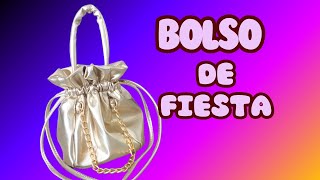 👛 Como hacer un BOLSO de FIESTA tutorial con moldes gratis PDF