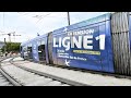 Ref:cFLlPOS4lFo Tramway vers la gare sud de france : les premi�res rames vont tester l'extension de la ligne 1