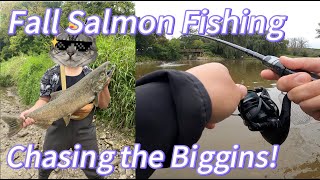 First Fall 2025 Salmon Fishing in Wisconsin! Go BIG or Go HOME!