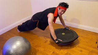Zelus 25Inch Half Exercise Ball Is Great For Balance Workouts B08G4Cxn16 Awesome Exercise Half Ball