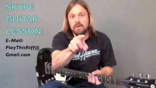 FU MANCHU Skype Guitar Lessons
