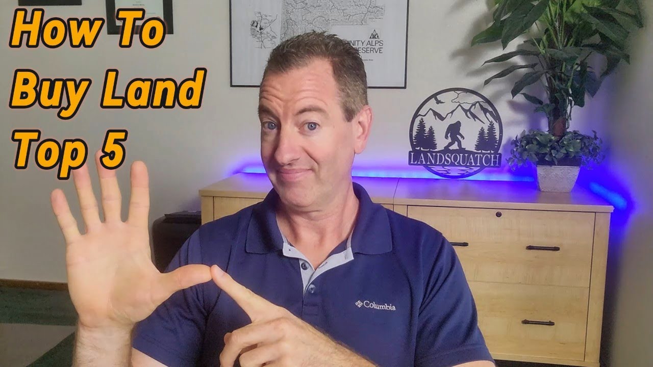 Don't Buy Land Yet - Top 5 Things To Know Before You Buy Land - YouTube