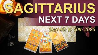 SAGITTARIUS Weekly Tarot ‘IT'S HAPPENING FOR YOU!’ May 4th - 10th 2026 Intuitive Spiritual Guidance
