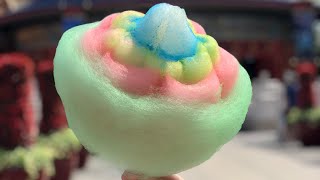 Deliciousness Alert: Brilliant 5-Layer Rainbow Cotton Candy at  Disney World