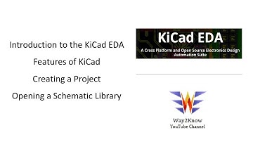 KiCAD tutorial for beginners || Introduction to KiCAD - Part 1 || Beginner