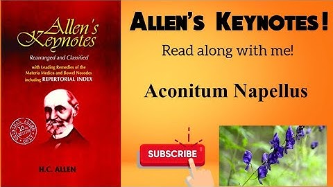 Aconite : Allen
