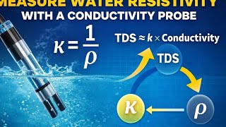 How to Measure Water Resistivity Using a Conductivity Probe | Conductivity–TDS–Resistivity Explained