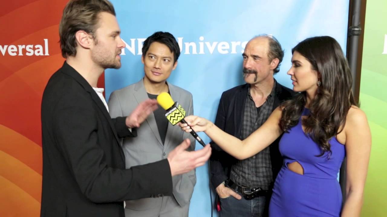 Patrick Flueger, Elias Koteas & Archie Kao from Chicago PD NBC Red