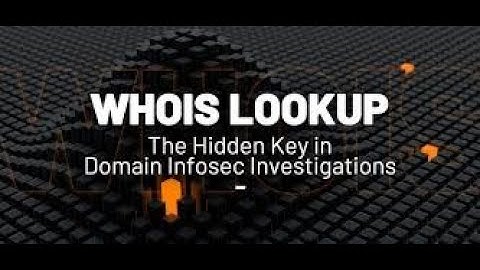 Obtaining IP Address and Physical Address Using Whois Tool