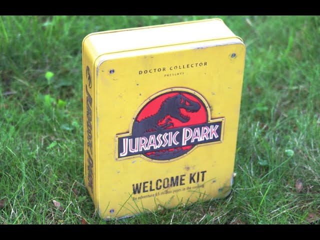 Jurassic Park Welcome Kit Unboxing & Review - YouTube