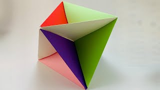 MODULAR ORIGAMI SPINNER TUTORIAL | HOW TO MAKE A PAPER TOP EASY