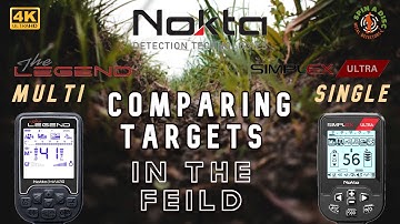 Nokta Legend vs Simplex Ultra - Doelen vergelijken | Tips en vaardigheden voor metaaldetectie