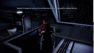 Mass Effect 2 Kasumi mentions Garrus romance