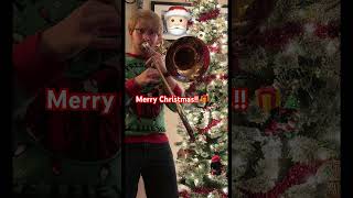MERRY CHRISTMAS! #basstrombone #trombone #music #trombonelife #bassposaune #trombonesolo #solo