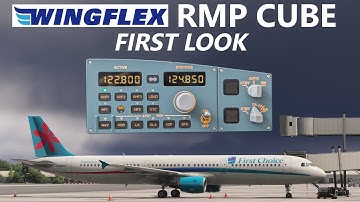 WINGFLEX RMP CUBE - Radio Panel Hardware for Flight Simulation First Look in MSFS 2024 [4K]