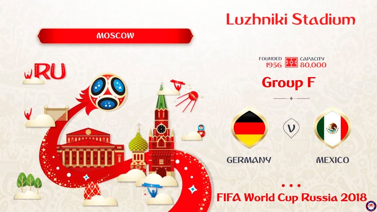 Germany vs Mexico - Group F | FIFA World Cup Russia 2018 | 